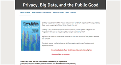 Desktop Screenshot of dataprivacybook.org